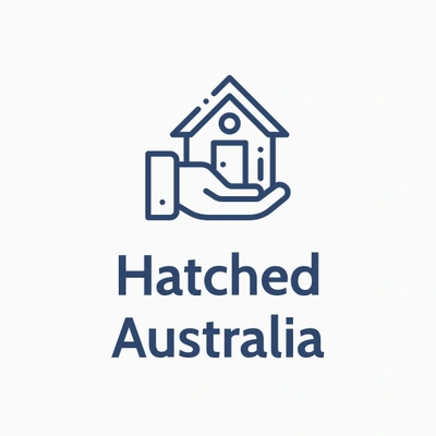 Logo of Hatched Australia, experts in turnkey and dual-key property investments